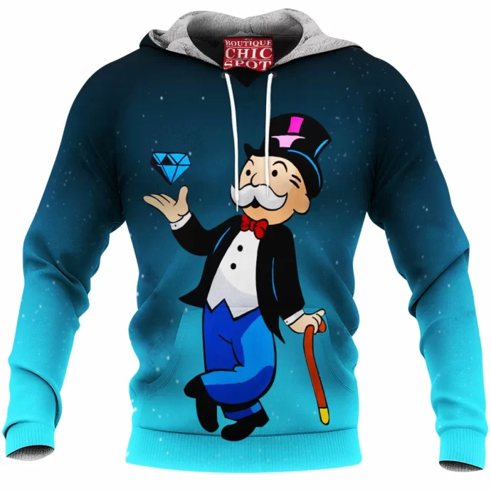 Mr. Monopoly Fleece Hoodie