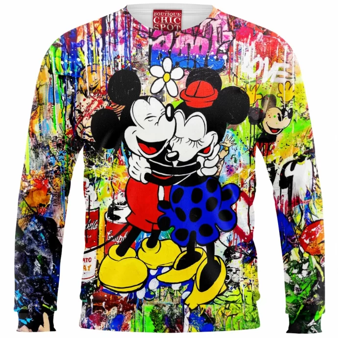 Mickey Mouse and Minnie Mouse Sweatshirt