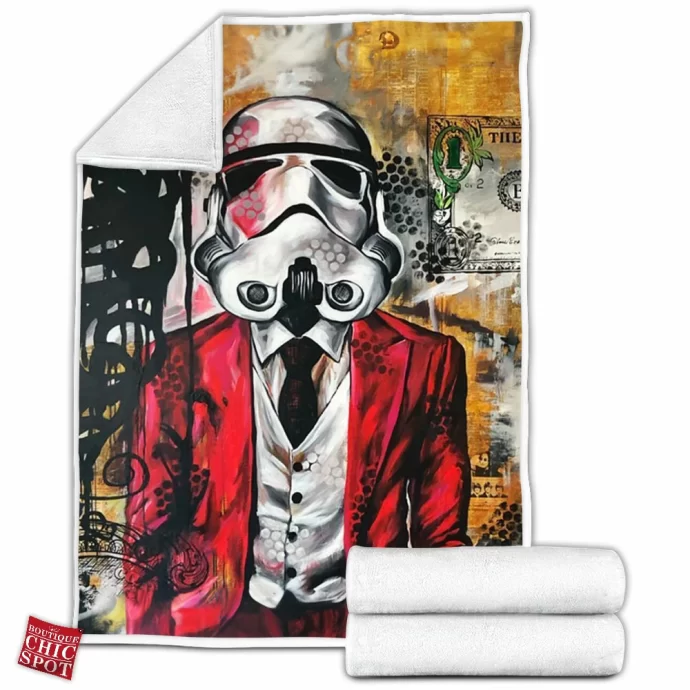 Stormtrooper Fleece Blanket