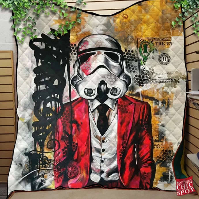 Stormtrooper Quilt Blanket