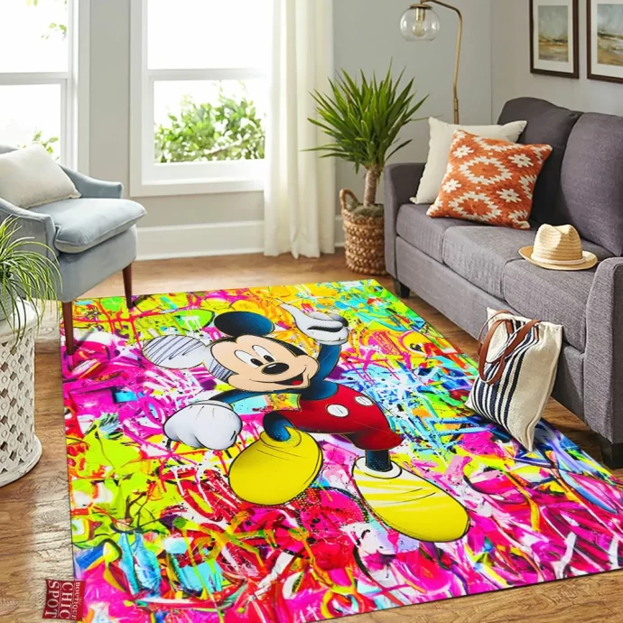 Mickey Mouse Rectangle Rug