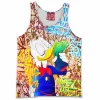 Animation Tank-Top, Disney Tank-Top, Donald Duck Tank-Top