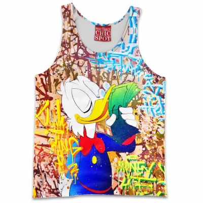 Animation Tank-Top, Disney Tank-Top, Donald Duck Tank-Top