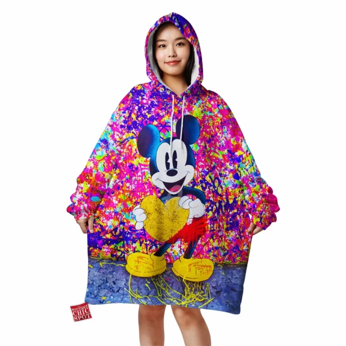 Mickey Mouse Blanket Hoodie