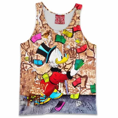 Animation Tank-Top, Donald Duck Tank-Top, Disney Tank-Top