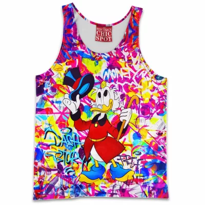 Animation Tank-Top, Donald Duck Tank-Top, Disney Tank-Top