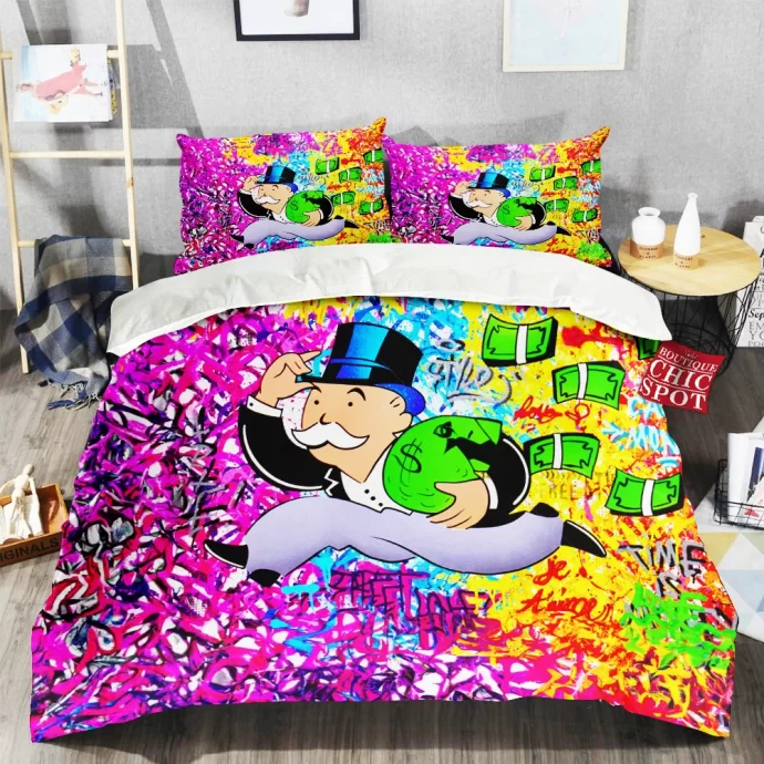 Mr. Monopoly Bedding Set