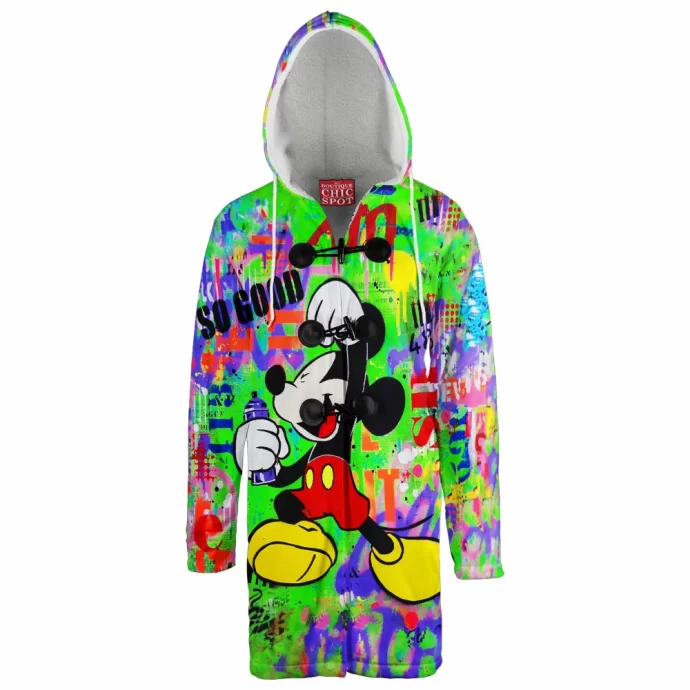 Mickey Mouse Hooded Cloak Coat