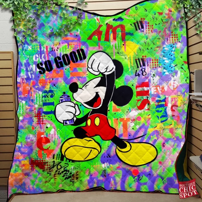 Mickey Mouse Quilt Blanket