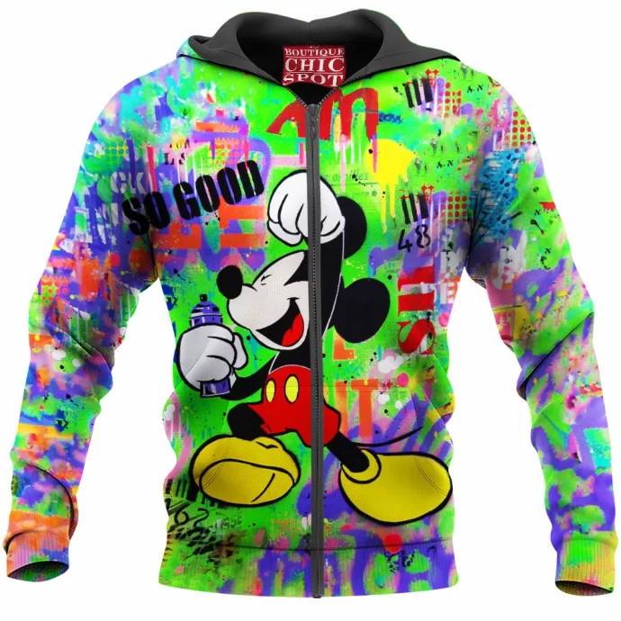 Mickey Mouse Zip Hoodie