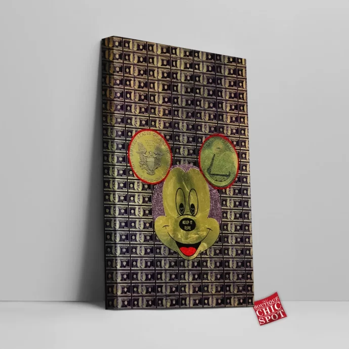 Mickey Mouse Canvas Wall Art