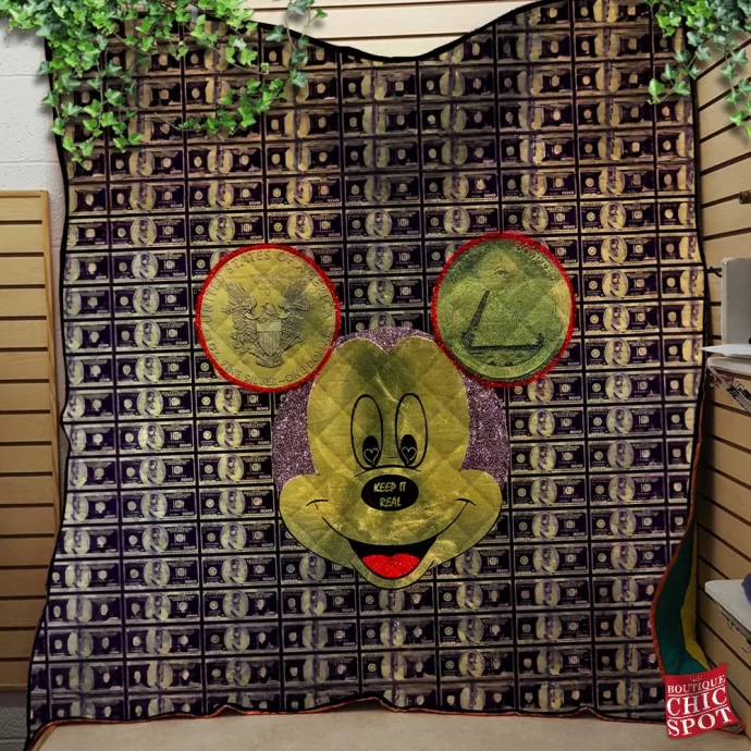 Mickey Mouse Quilt Blanket