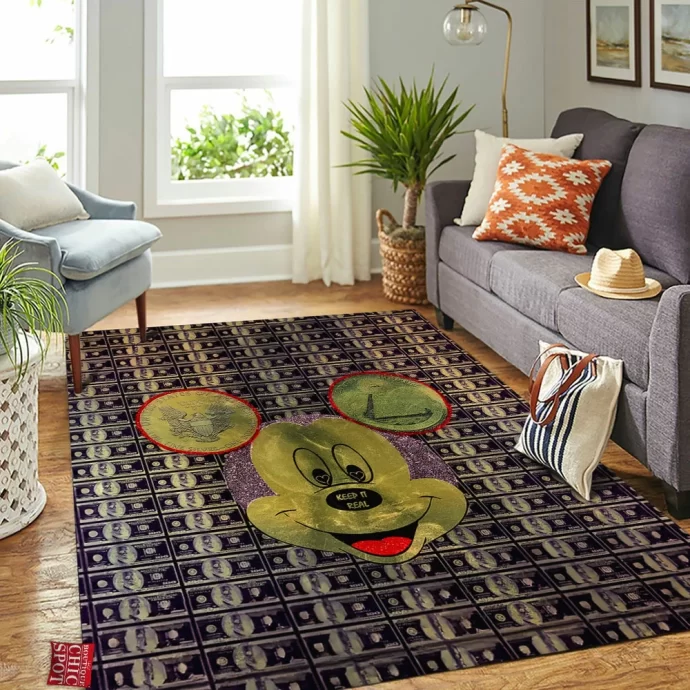 Mickey Mouse Rectangle Rug