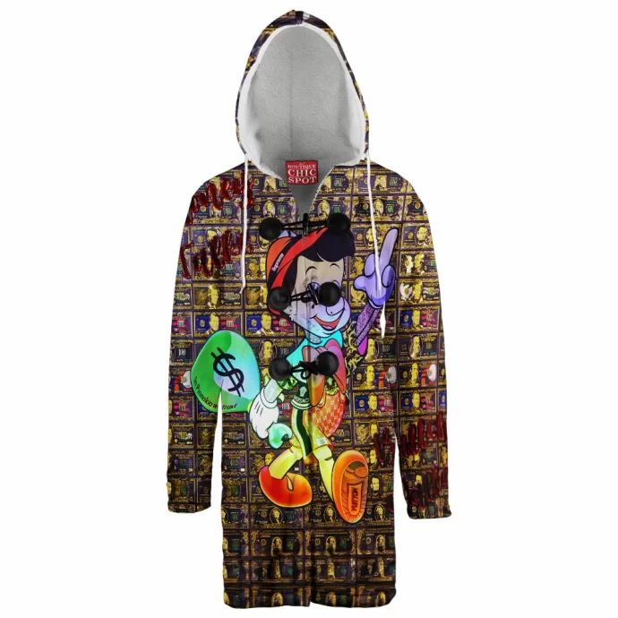 Pinocchio Hooded Cloak Coat