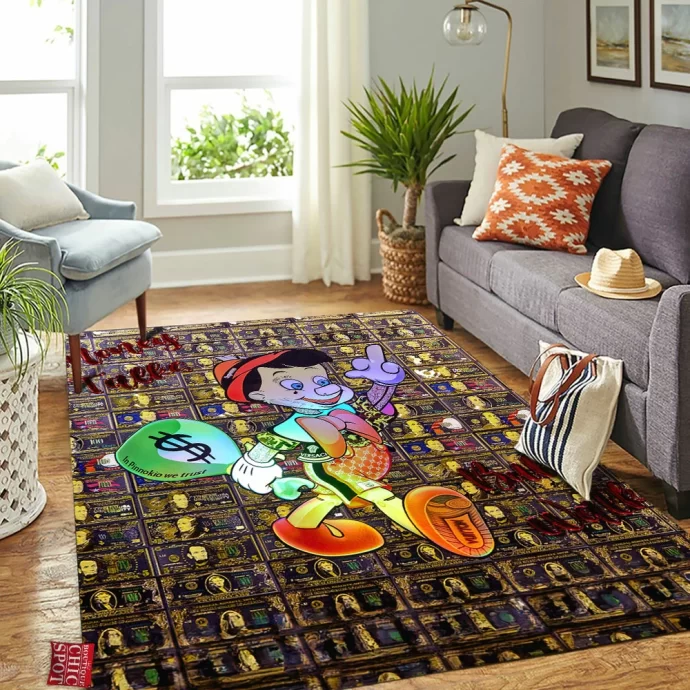 Pinocchio Rectangle Rug