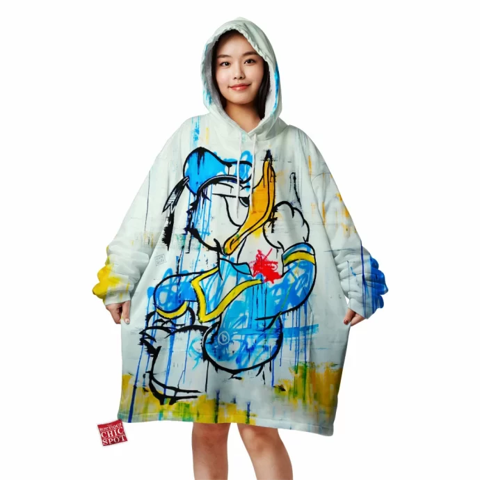 Donald Duck Blanket Hoodie