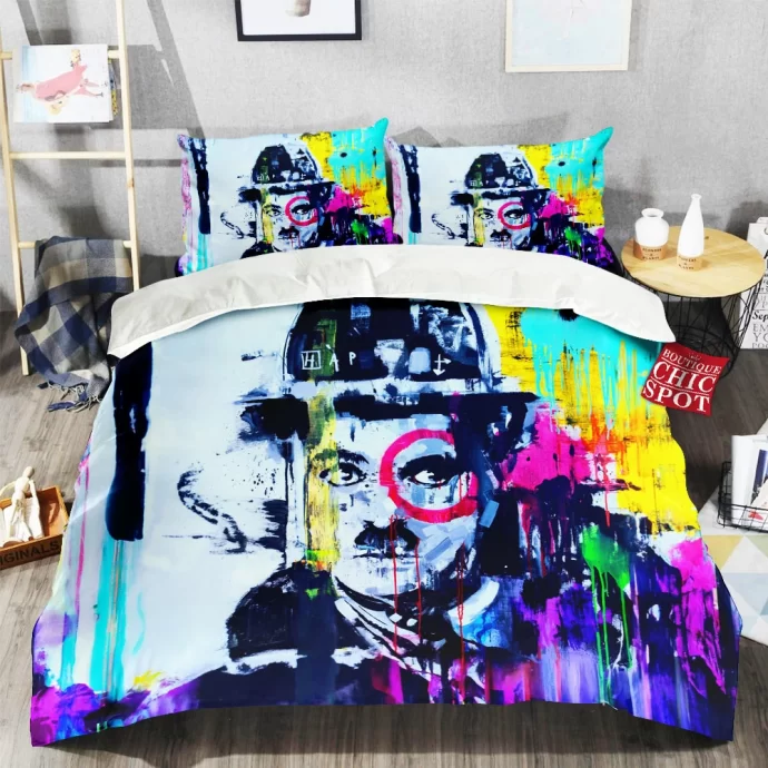 Charlie Chaplin Bedding Set