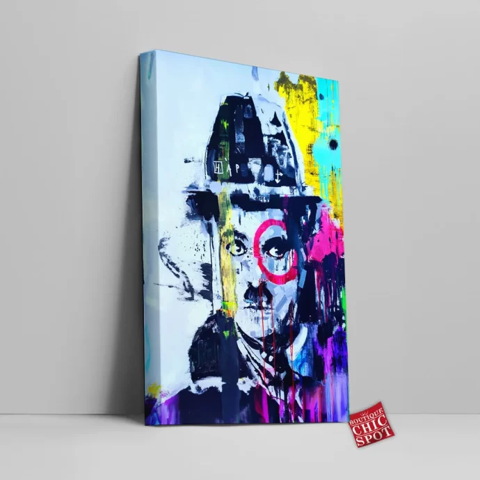 Charlie Chaplin Canvas Wall Art