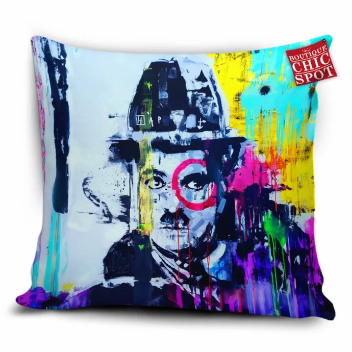 Charlie Chaplin Pillow Cover