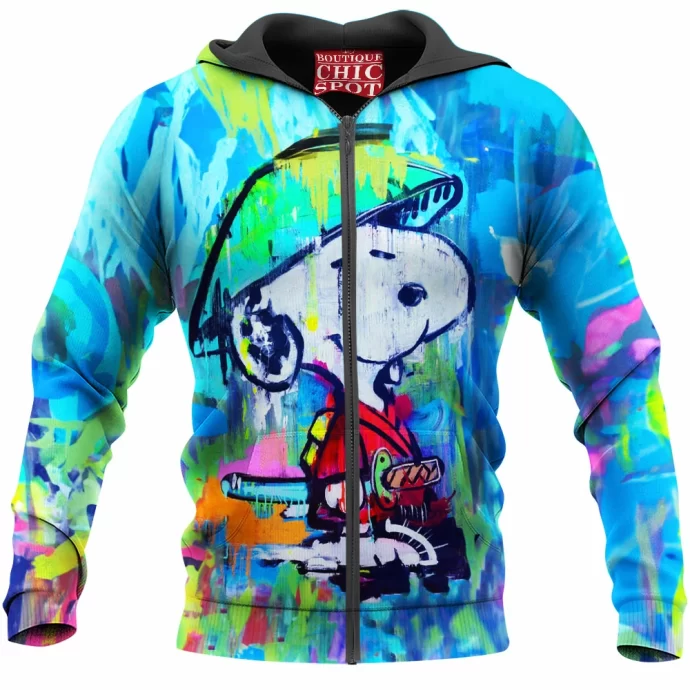 Snoopy Zip Hoodie