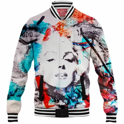 Marilyn Monroe Baseball-Jacket