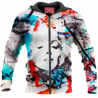 Marilyn Monroe Zip-Hoodie