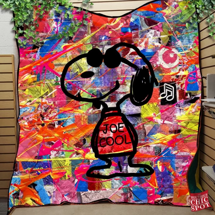 Snoopy Quilt Blanket