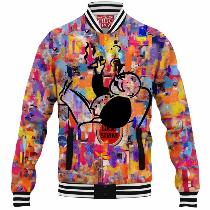 Mr. Monopoly Baseball Jacket