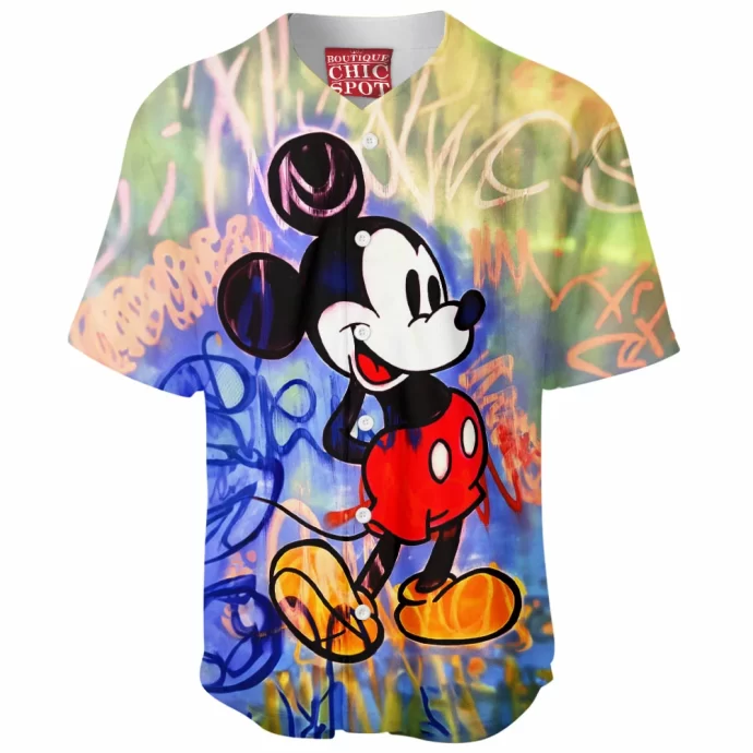 Mickey Mouse Baseball Jersey