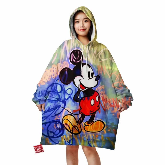 Mickey Mouse Blanket Hoodie