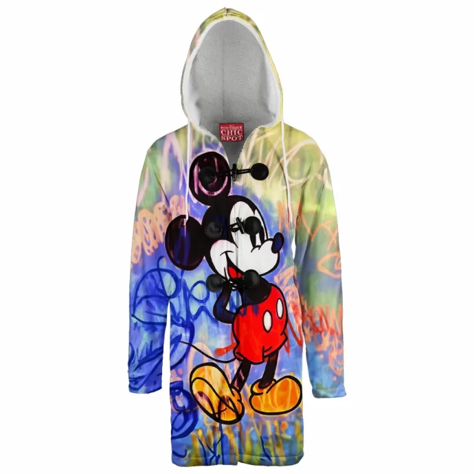 Mickey Mouse Hooded Cloak Coat