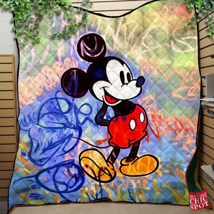 Mickey Mouse Quilt Blanket