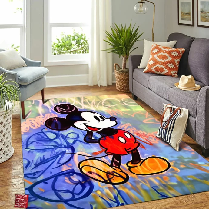 Mickey Mouse Rectangle Rug