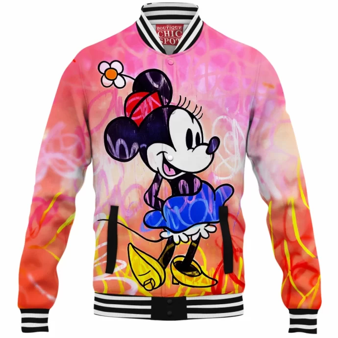 Minnie Mouse Baseball Jacket