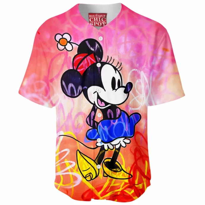 Minnie Mouse Baseball Jersey