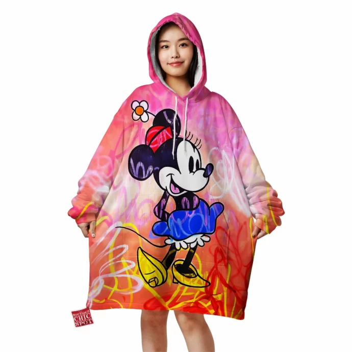 Minnie Mouse Blanket Hoodie