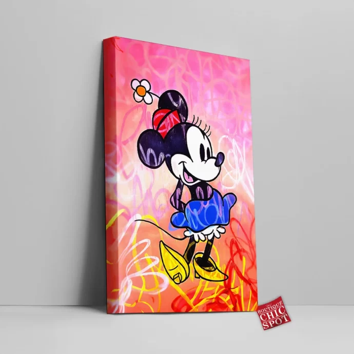 Minnie Mouse Canvas Wall Art