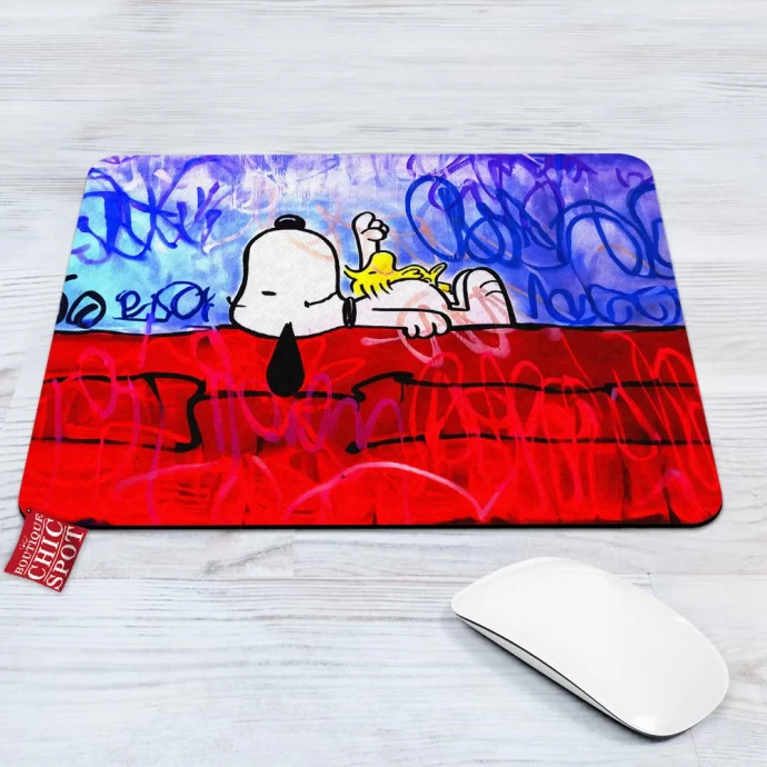 Snoopy and Woodstock Mouse Pad