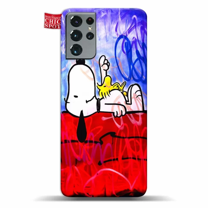 Snoopy and Woodstock Phone Case Samsung