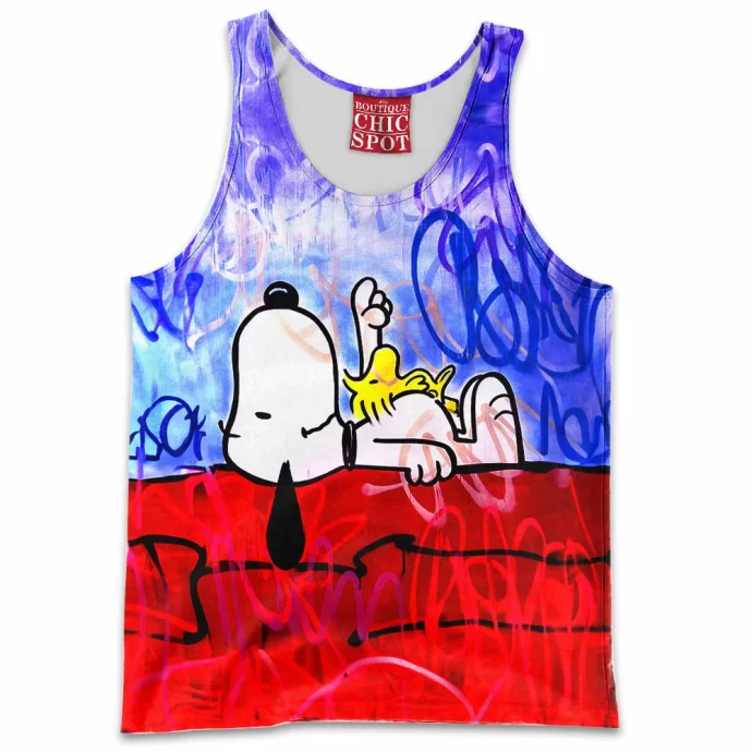 Snoopy and Woodstock Tank Top