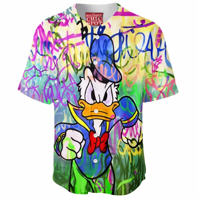 Donald Duck Baseball Jersey