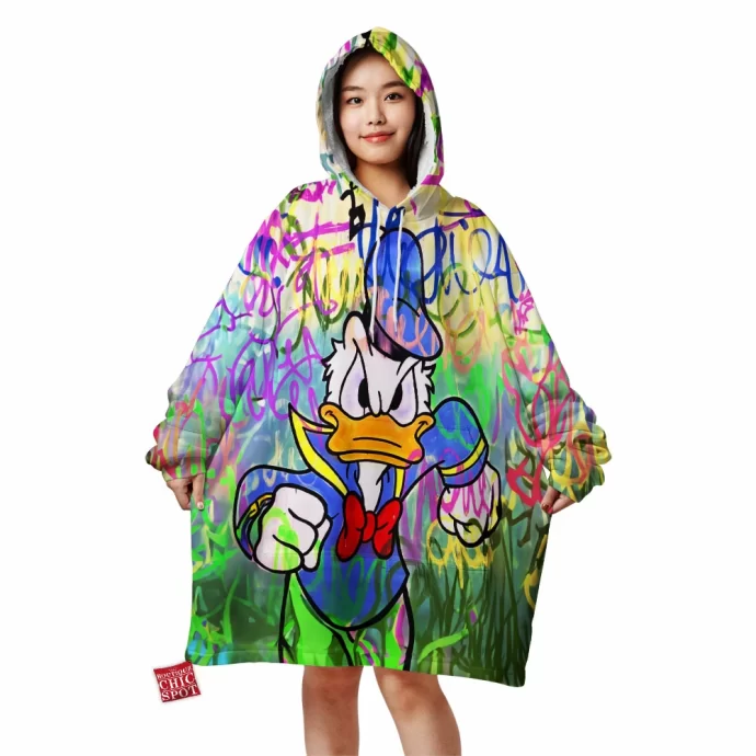 Donald Duck Blanket Hoodie