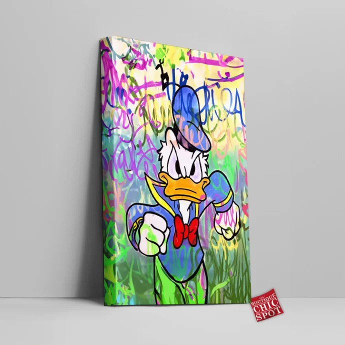 Donald Duck Canvas Wall Art