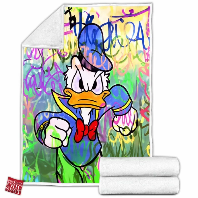 Donald Duck Fleece Blanket