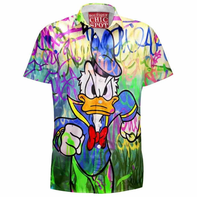 Donald Duck Hawaiian Shirt