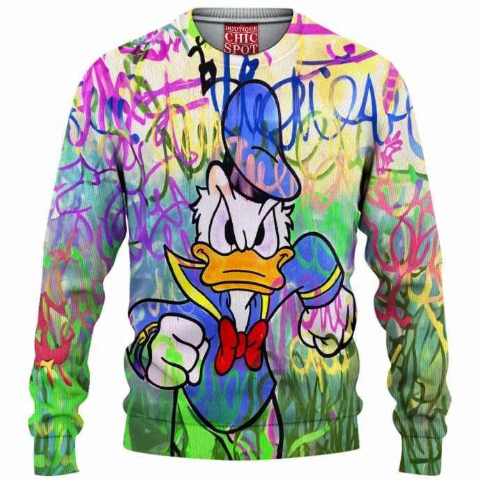 Donald Duck Knitted Sweater