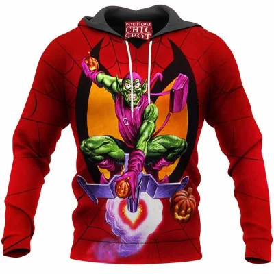 Comic Hoodie, Green Goblin Hoodie