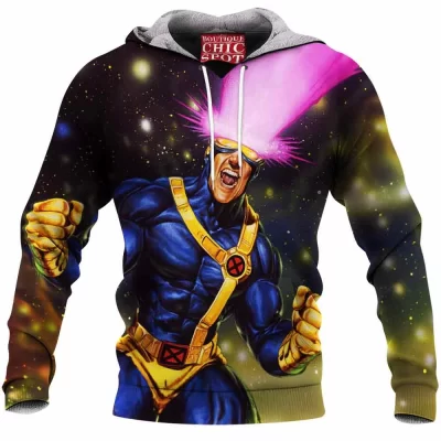 Comic Fleece-Hoodie, Cyclops Fleece-Hoodie, X-men Fleece-Hoodie