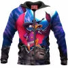 Comic Zip-Hoodie, Disney Zip-Hoodie, Darkwing Duck Zip-Hoodie