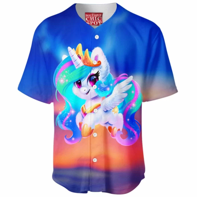 Princess Celestia Baseball Jersey